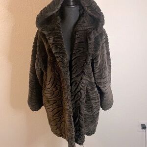 Faux Fur Coat
